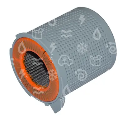 filtr HEPA vysavače LG, válcový, V-CA251NT, VCA251NTB, 2C V-CP562ST